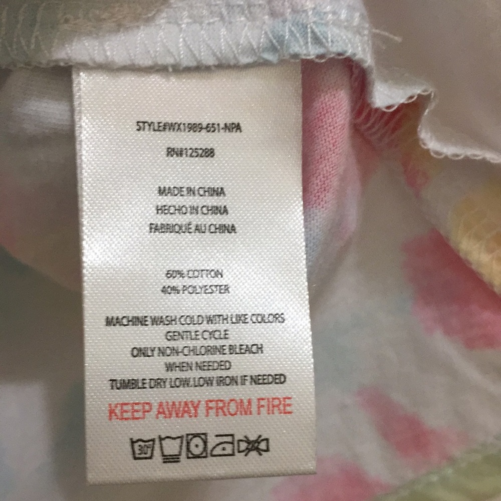Rae Dunn T-shirt with scrunchie set (sz l) - Picture 8 of 8